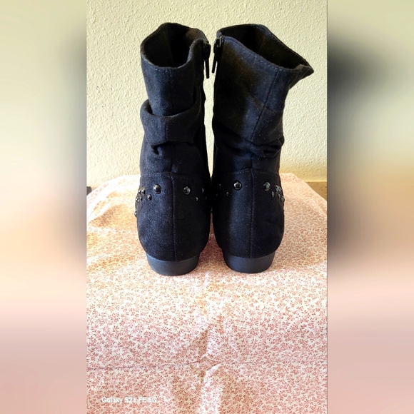 BLACK ANGELICA BOOTIES - Picture 3 of 9